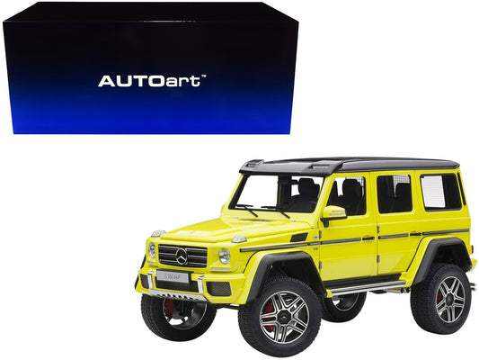 Mercedes Benz G500 4X4 2 Electric Beam/ Yellow 1/18 Model Car by - Premium Mercedes Models from Autoart - Just $334.79! Shop now at Rapidvehicles