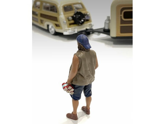 "Campers" Figure 2 for 1/18 Scale Models by American Diorama - Premium Figures from American Diorama - Just $29.99! Shop now at Rapidvehicles