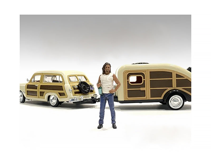 "Campers" Figure 3 for 1/18 Scale Models by American Diorama free shipping USA