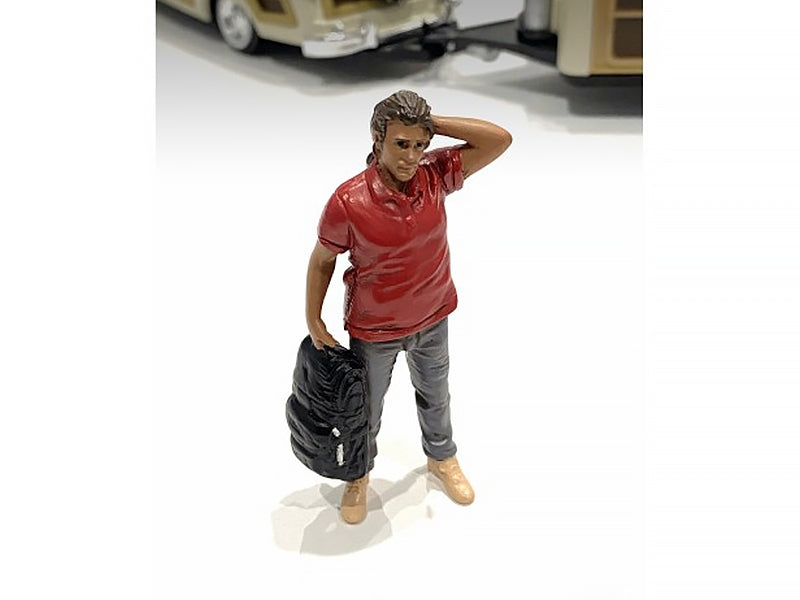 "Campers" Figure 4 for 1/18 Scale Models by American Diorama - Premium Figures from American Diorama - Just $24.99! Shop now at Rapidvehicles