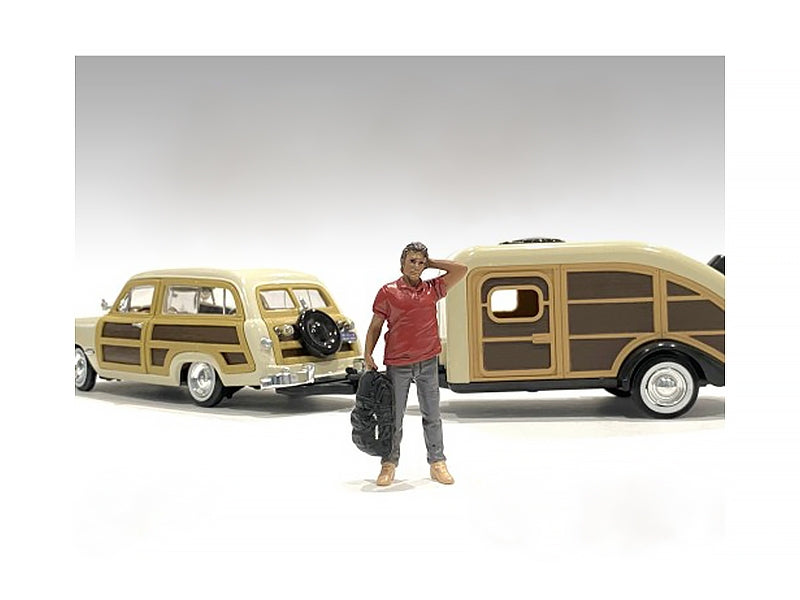 "Campers" Figure 4 for 1/18 Scale Models by American Diorama - Premium Figures from American Diorama - Just $24.99! Shop now at Rapidvehicles