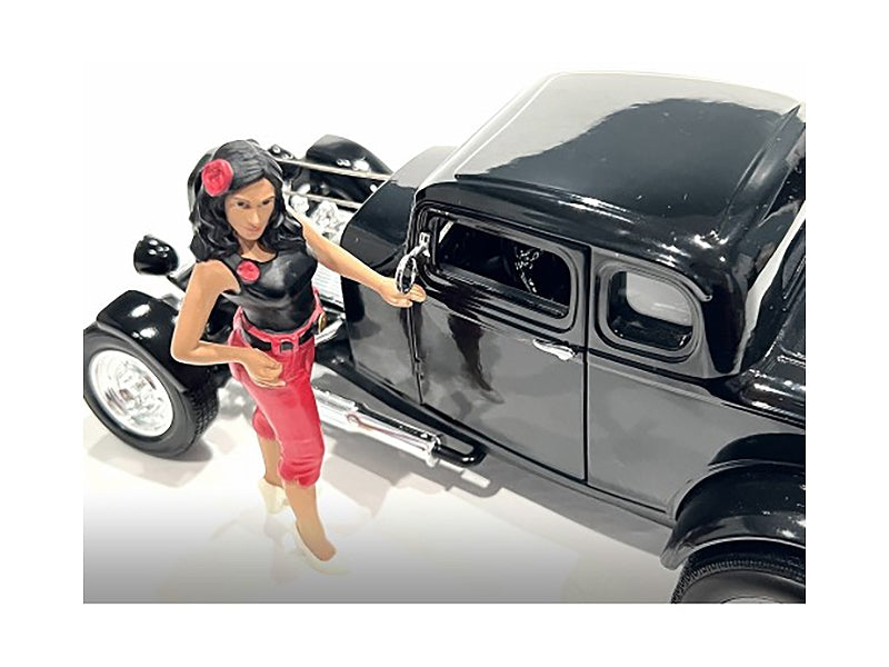 "Pin-Up Girls" Carroll Figure for 1/18 Scale Models by American Diorama - Premium Figures from American Diorama - Just $29.99! Shop now at Rapidvehicles