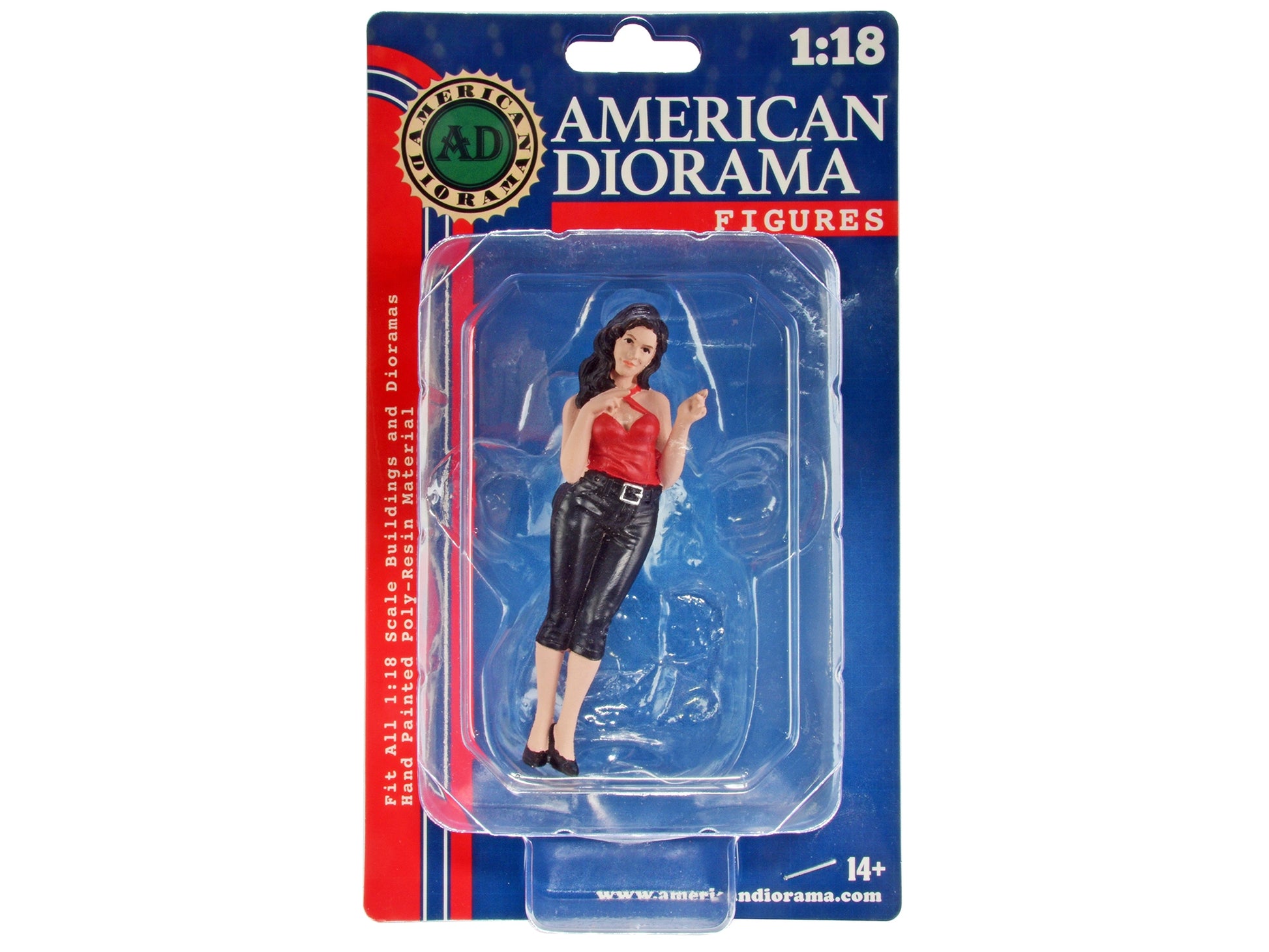 "Pin-Up Girls" Peggy Figure for 1/18 Scale Models by American - Premium Figures from American Diorama - Just $32.99! Shop now at Rapidvehicles