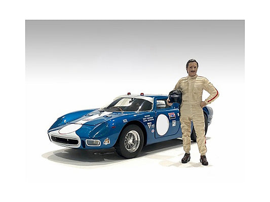 "Racing Legends" 60's Figure B for 1/18 Scale Models by American - Premium Figures from American Diorama - Just $26.59! Shop now at Rapidvehicles