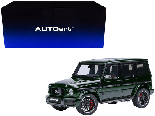 2019 Mercedes-Benz AMG G63 Emerald Green Metallic 1/18 Model Car by Autoart
