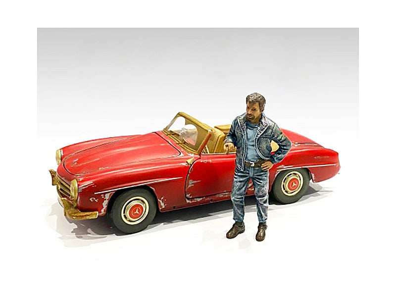 Auto Mechanic Tim Figurine for 1/24 Scale Models by American Diorama - Premium Figures from American Diorama - Just $21.99! Shop now at Rapidvehicles