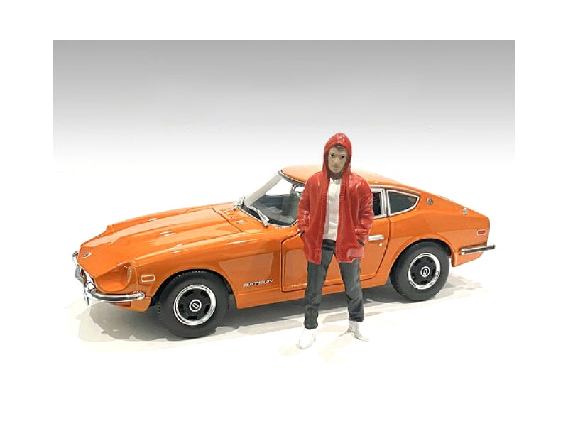 "Car Meet 2" Figurine IV for 1/24 Scale Models by American - Premium Figures from American Diorama - Just $28.99! Shop now at Rapidvehicles