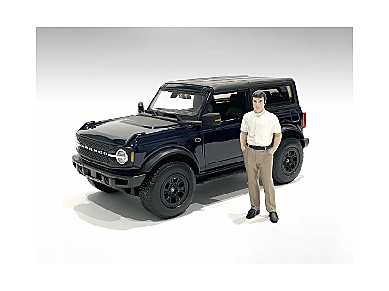 "The Dealership" Customer I Figurine for 1/24 Scale Models by American Diorama - Premium Figures from American Diorama - Just $22.99! Shop now at Rapidvehicles