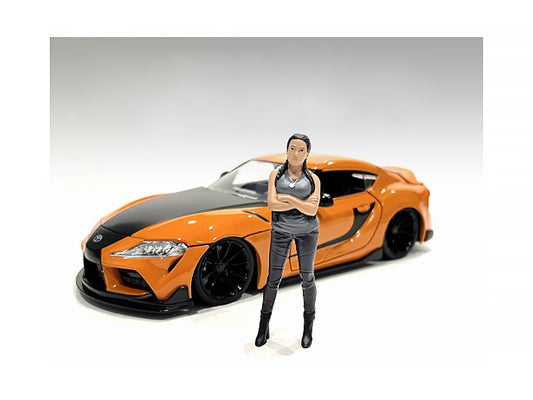 "Car Meet 3" Figurine 7 for 1/24 Scale Models by American Diorama - Use code SHOPAPP15 to get 15 percent off