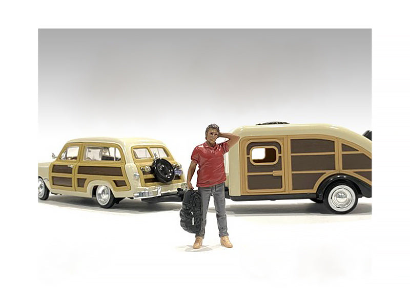 "Campers" Figure 4 for 1/24 Scale Models by American Diorama free shipping USA