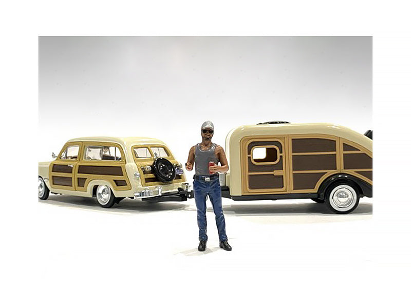"Campers" Figure 5 for 1/24 Scale Models by American Diorama free shipping USA