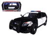 2015 Ford Police Interceptor Utility Unmarked Black and White 1/24 Diecast Model Car by Motormax - Premium Police Models from Motormax - Just $49.99! Shop now at Rapidvehicles