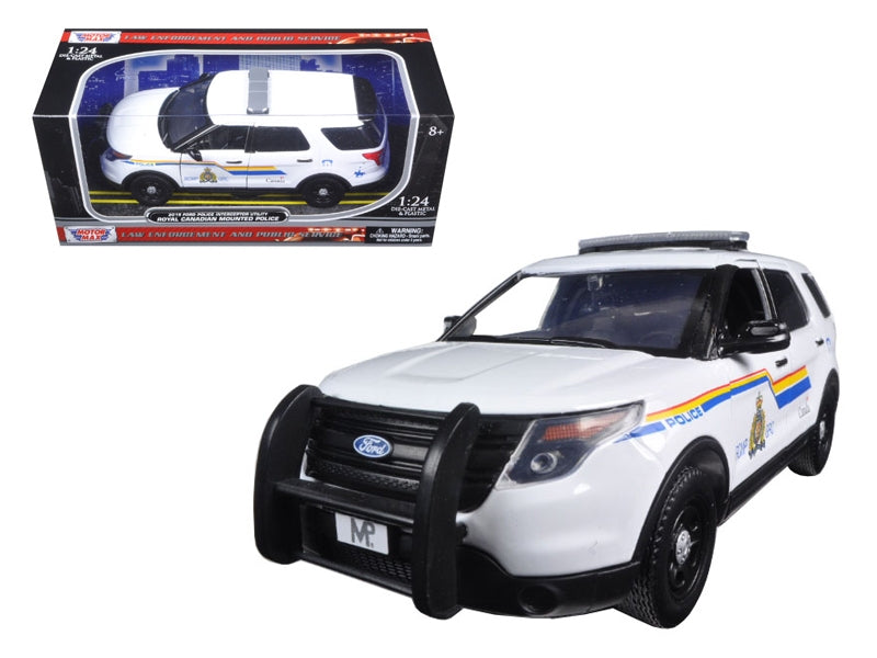 2015 Ford Police Interceptor Utility with Light Bar "RCMP Royal - Premium Police Models from Motormax - Just $57.59! Shop now at Rapidvehicles