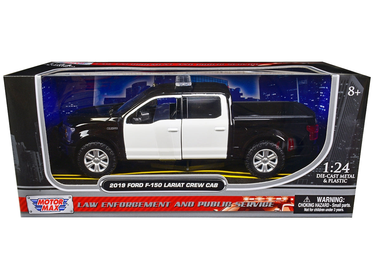 2019 Ford F-150 Lariat Crew Cab Pickup Truck Unmarked Plain Black - Premium Pickup Trucks Models from Motormax - Just $57.59! Shop now at Rapidvehicles