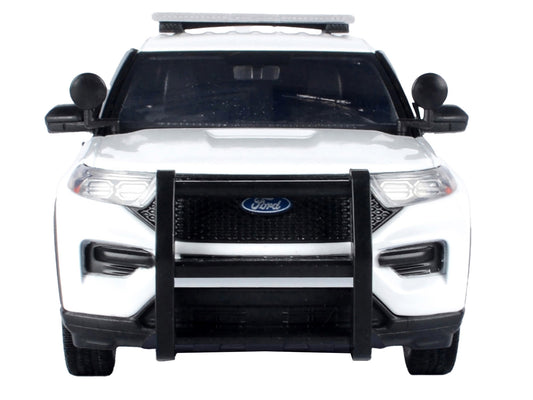 2022 Ford Police Interceptor Utility Unmarked White 1/24 Diecast - Premium Police Models from Motormax - Just $57.59! Shop now at Rapidvehicles