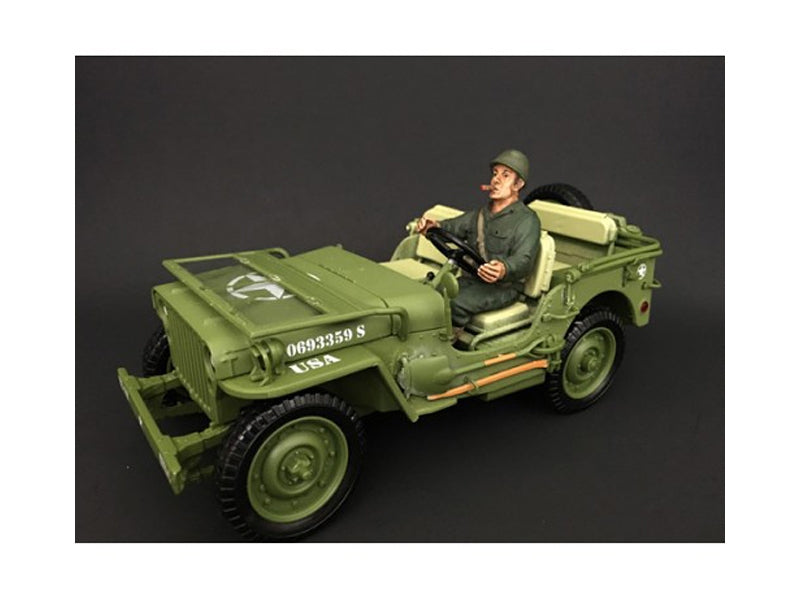 US Army WWII Figure IV For 1:18 Scale Models by American Diorama - Premium Figures from American Diorama - Just $32.99! Shop now at Rapidvehicles