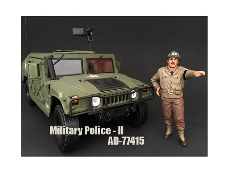 WWII Military Police Figure II For 1:18 Scale Models by American - Premium Figures from American Diorama - Just $26.59! Shop now at Rapidvehicles