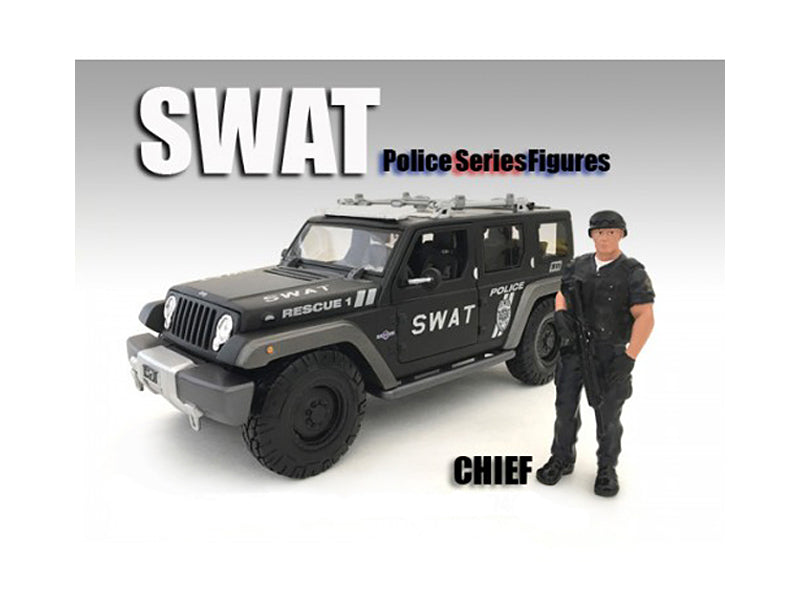 SWAT Team Chief Figure For 1:18 Scale Models by American Diorama - Premium  from American Diorama - Just $29.99! Shop now at Rapidvehicles