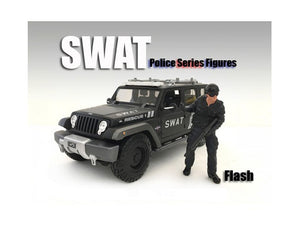 SWAT Team Flash Figure For 1:18 Scale Models by American Diorama - Premium Figures from American Diorama - Just $24.99! Shop now at Rapidvehicles