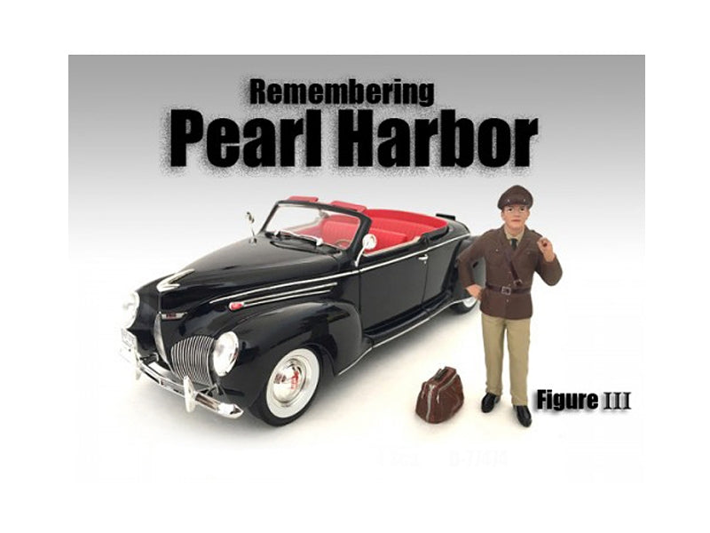 Remembering Pearl Harbor Figure III For 1:18 Scale Models by American Diorama - Premium Figures from American Diorama - Just $24.99! Shop now at Rapidvehicles