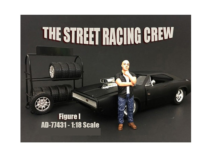 The Street Racing Crew Figure I For 1:18 Scale Models by American Diorama - Premium Figures from American Diorama - Just $24.99! Shop now at Rapidvehicles