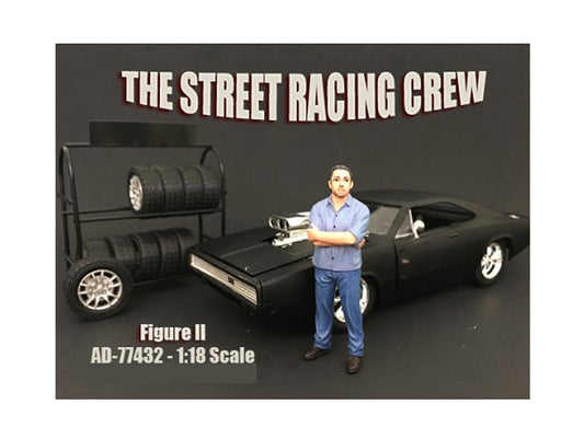 The Street Racing Crew Figure II For 1:18 Scale Models by - Premium Figures from American Diorama - Just $32.99! Shop now at Rapidvehicles