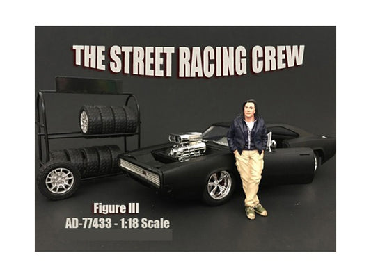 The Street Racing Crew Figure III For 1:18 Scale Models by - Premium Figures from American Diorama - Just $32.99! Shop now at Rapidvehicles