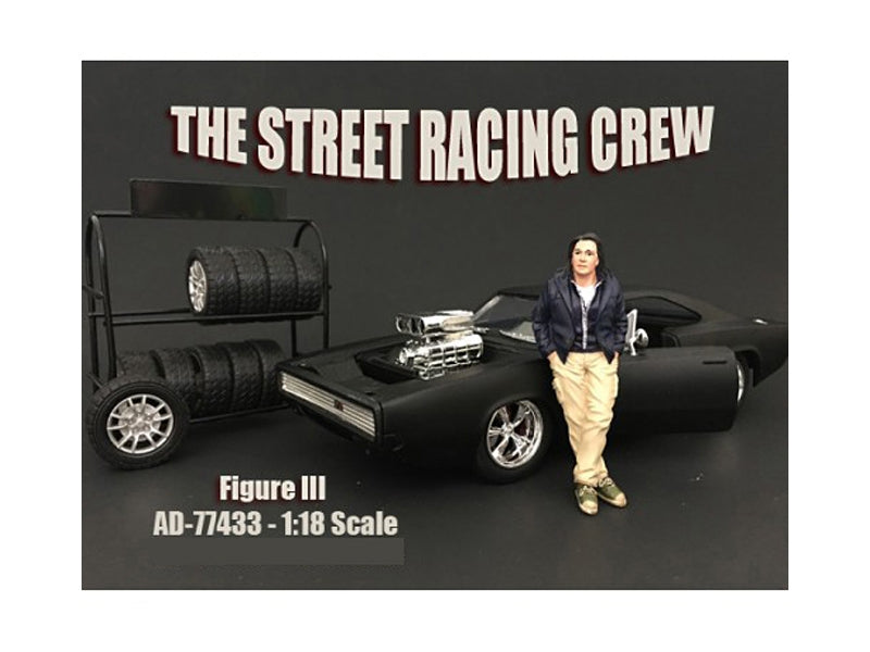 The Street Racing Crew Figure III For 1:18 Scale Models by American Diorama - Premium Figures from American Diorama - Just $24.99! Shop now at Rapidvehicles