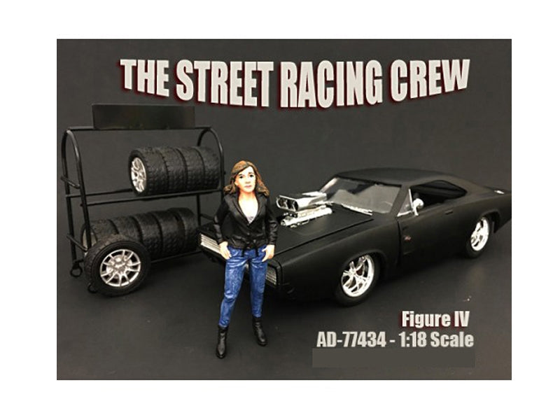 The Street Racing Crew Figure IV For 1:18 Scale Models by - Premium Figures from American Diorama - Just $32.99! Shop now at Rapidvehicles