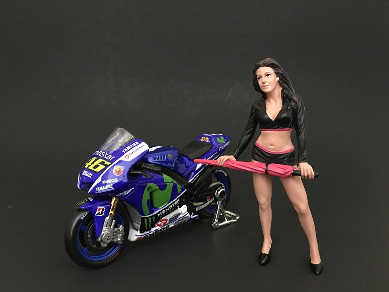 Umbrella Girl I Figure For 1:18 Scale Models by American Diorama - Premium Figures from American Diorama - Just $32.99! Shop now at Rapidvehicles