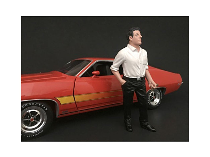 70's Style Figurine III for 1/18 Scale Models by American Diorama - Premium Figures from American Diorama - Just $24.99! Shop now at Rapidvehicles