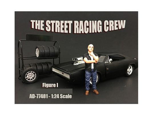 The Street Racing Crew Figure I For 1:24 Scale Models by American - Premium Figures from American Diorama - Just $25.99! Shop now at Rapidvehicles