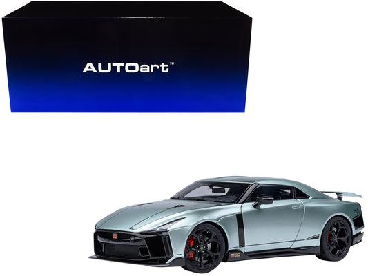 Nissan GT-R50 By ItalDesign Green Metallic and Black 1/18 Model Car by Autoart free shipping USA