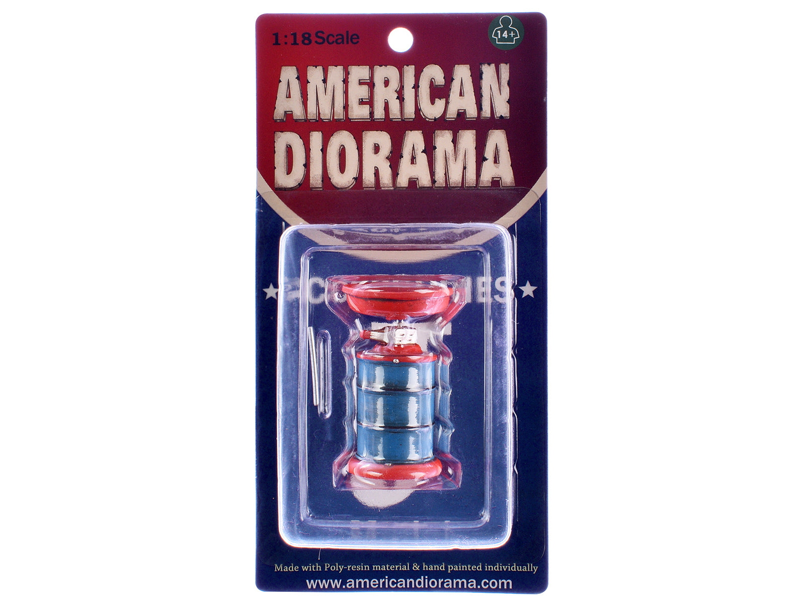Portable Waste Oil Drain Tank for 1/18 Scale Models by American Diorama free shipping USA