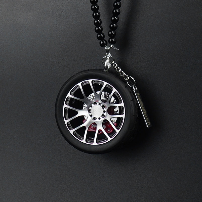 Color: BBS black - Car decoration pendant - Premium Interior Parts from Rapidvehicles - Just $39.13! Shop now at Rapidvehicles