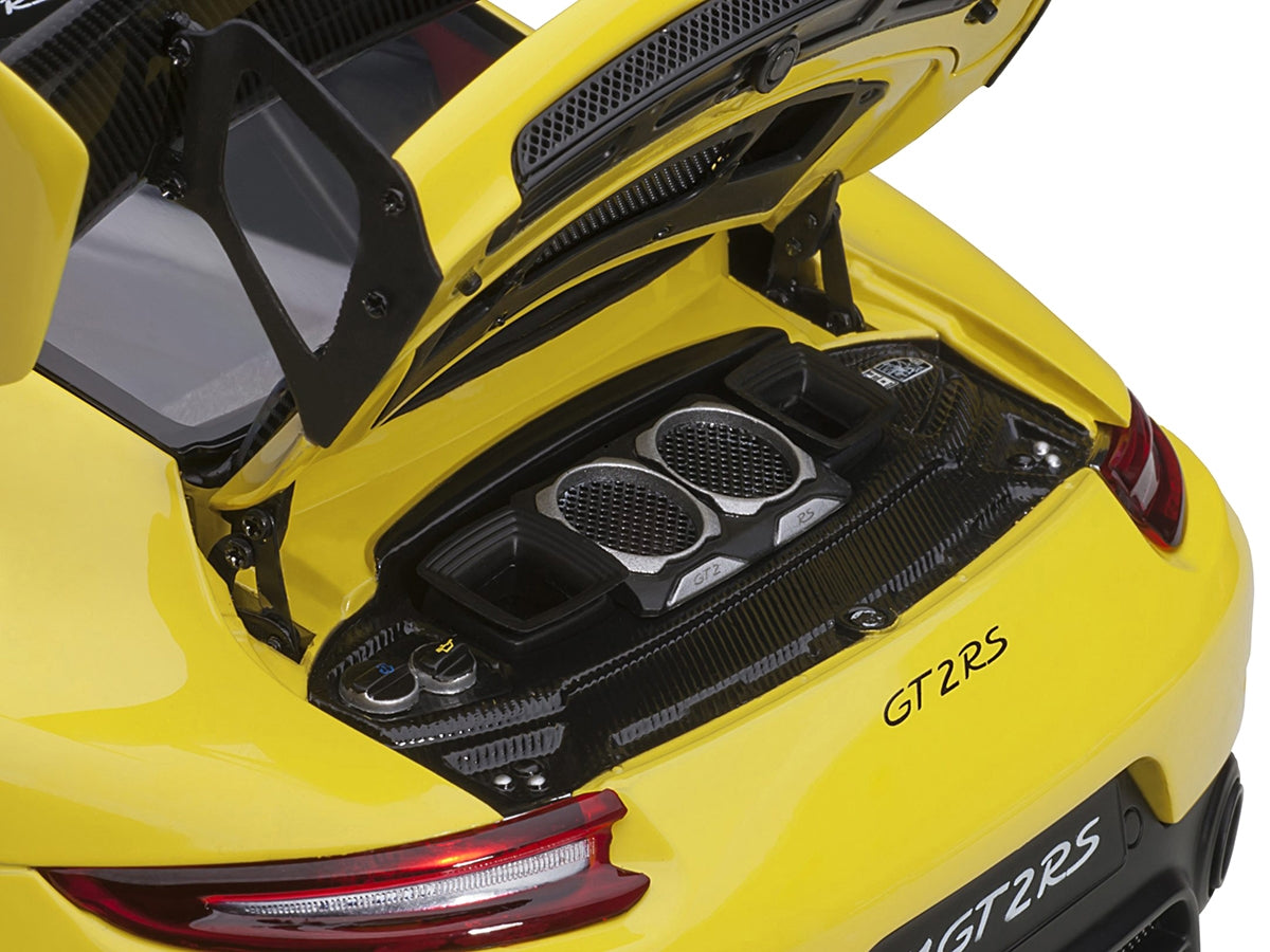 Porsche 911 (991.2) GT2 RS Weissach Package Racing Yellow with - Premium Porsche Models from Autoart - Just $322.19! Shop now at Rapidvehicles