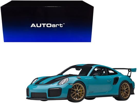 Porsche 911 (991.2) GT2 RS Weissach Package Miami Blue with