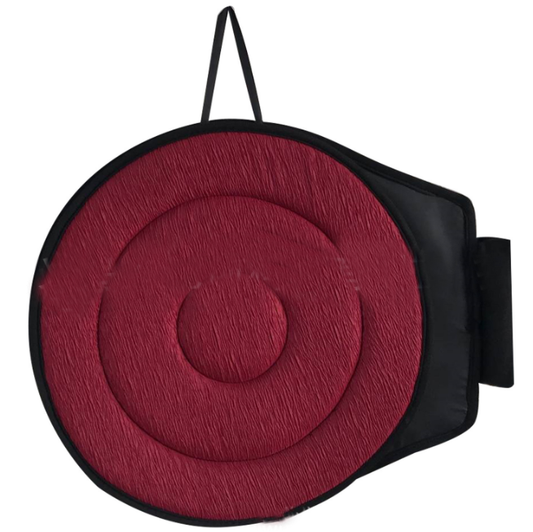 style: 2circle, Color: Red - 360 Degree Rotation Seat Cushion - Premium Stowing Tidying from Rapidvehicles - Just $25.99! Shop now at Rapidvehicles