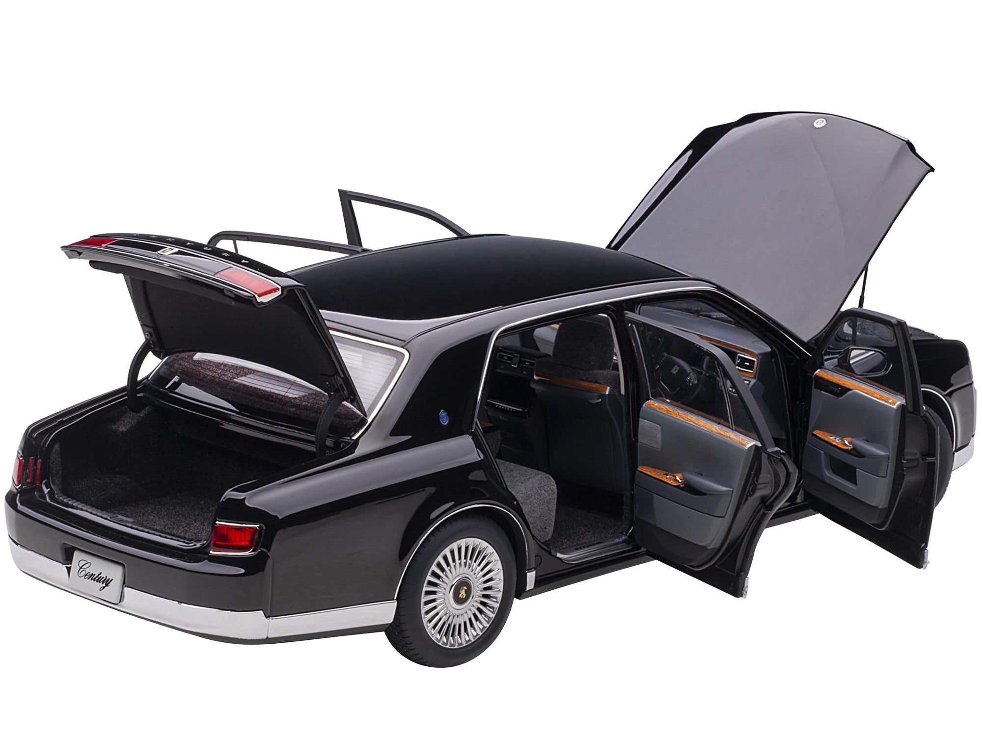 Toyota Century RHD (Right Hand Drive) Black 1/18 Model Car by Autoart - Premium Toyota Models from Autoart - Just $285.99! Shop now at Rapidvehicles