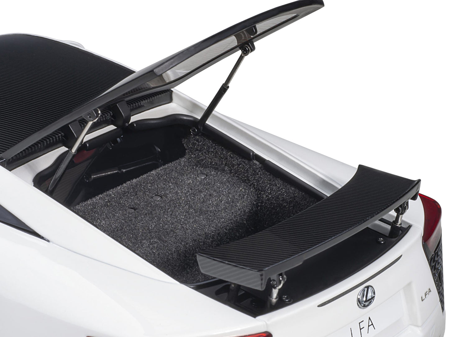 Lexus LFA Whitest White with Carbon Top 1/18 Model Car by Autoart - Premium Lexus Models from Autoart - Just $376.19! Shop now at Rapidvehicles