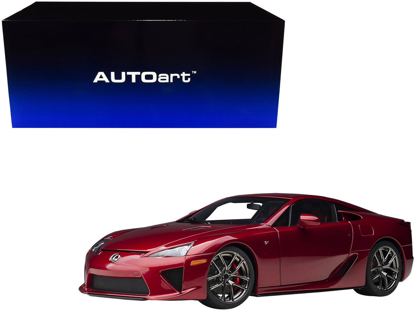 Lexus LFA Pearl Red Metallic 1/18 Model Car by Autoart - Premium Lexus Models from Autoart - Just $363.59! Shop now at Rapidvehicles