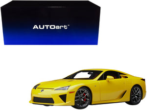 Lexus LFA Pearl Yellow with Red and Black Interior 1/18 Model Car by Autoart - Premium Lexus Models from Autoart - Just $309.99! Shop now at Rapidvehicles