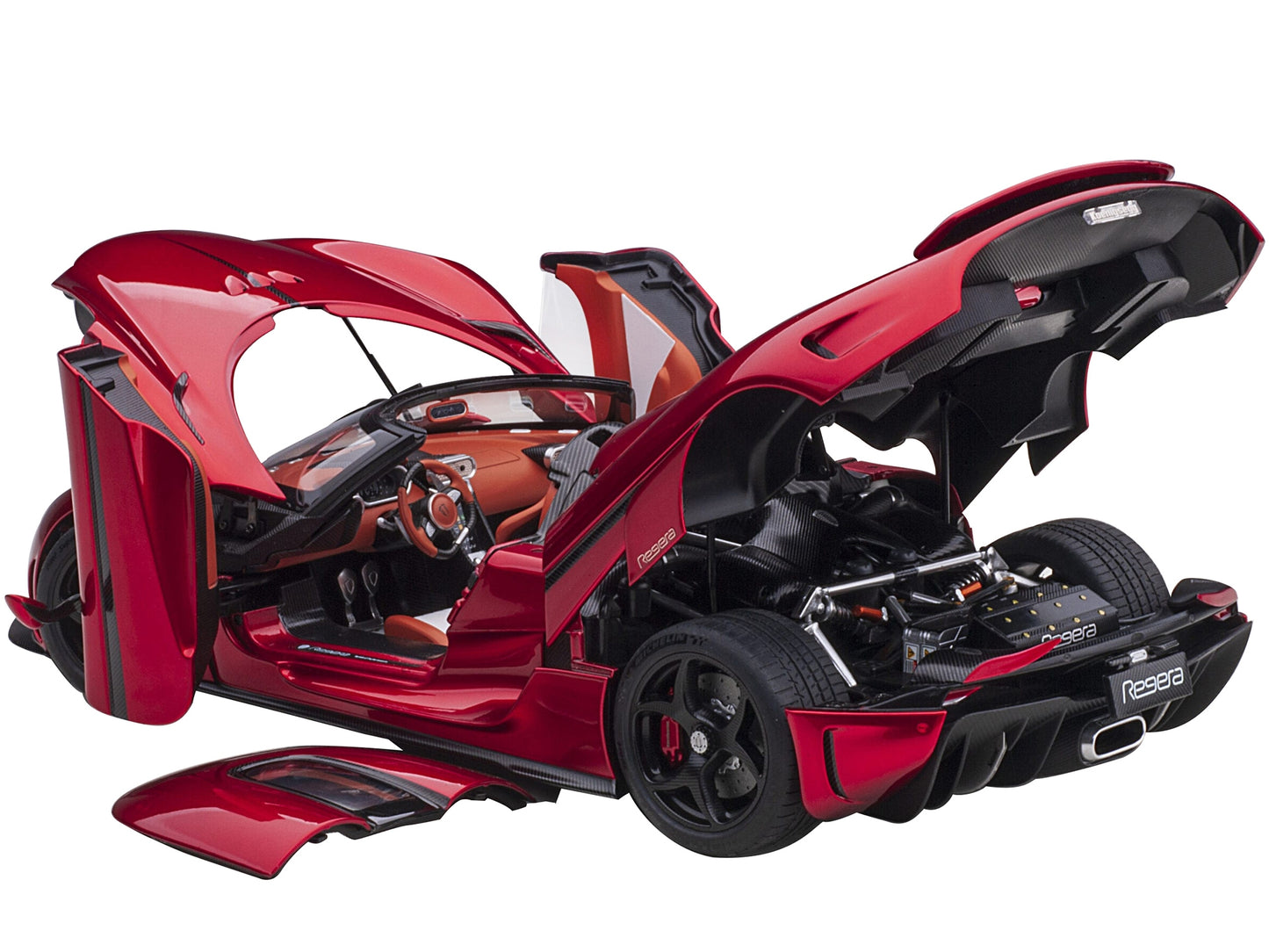 Koenigsegg Regera Candy Red 1/18 Model Car by Autoart