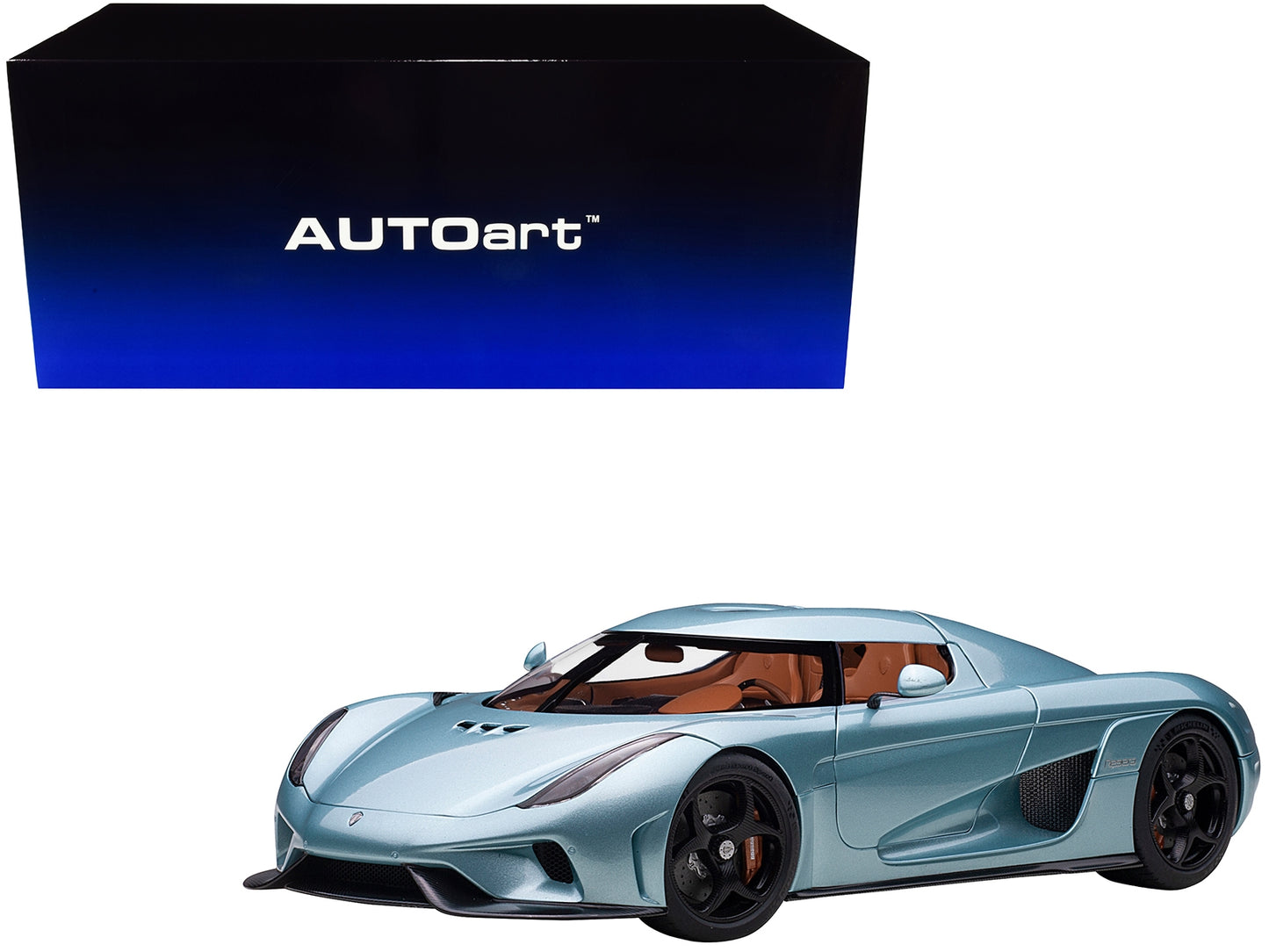 Koenigsegg Regera Horizon Blue Metallic 1/18  Model Car by - Premium Koenigsegg Models from Autoart - Just $478.99! Shop now at Rapidvehicles