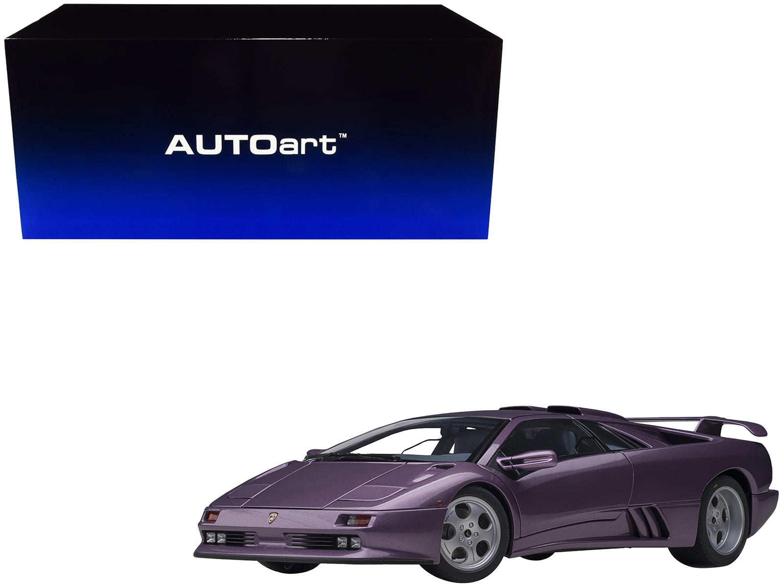 Lamborghini Diablo SE30 Jota Viola SE30 / Purple Metallic with - Premium Lamborghini Models from Autoart - Just $363.59! Shop now at Rapidvehicles