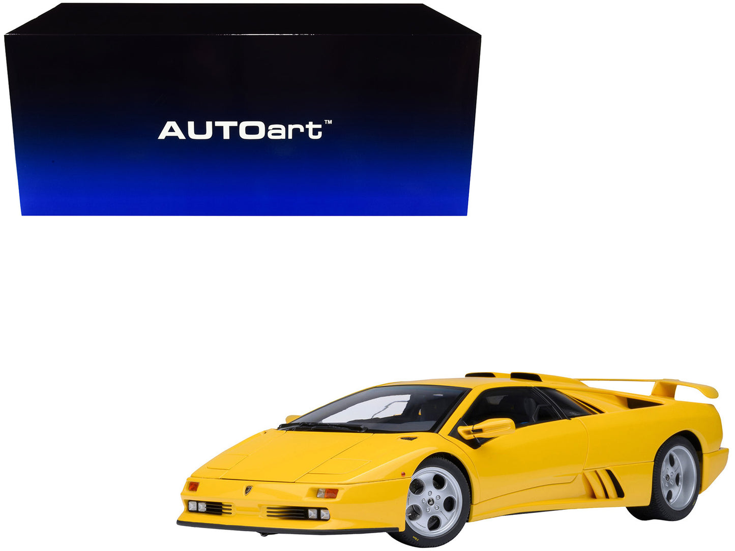 Lamborghini Diablo SE30 Jota Superfly Yellow 1/18 Model Car by - Premium Lamborghini Models from Autoart - Just $403.99! Shop now at Rapidvehicles