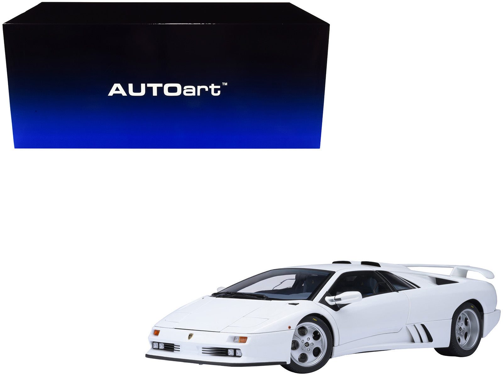 Lamborghini Diablo SE30 Jota Impact White 1/18 Model Car by Autoart - Premium Lamborghini Models from Autoart - Just $335.21! Shop now at Rapidvehicles