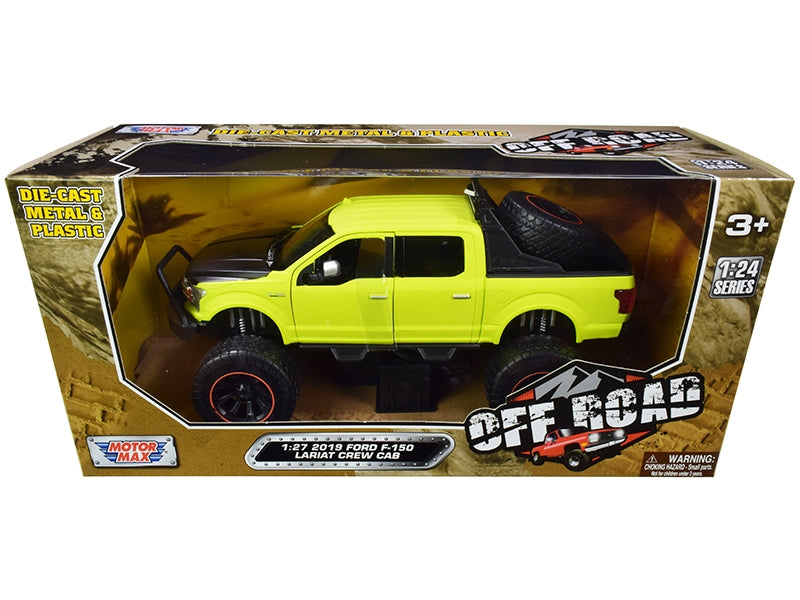 2019 Ford F-150 Lariat Crew Cab Pickup Truck Off Road Bright - Premium Pickup Trucks Models from Motormax - Just $59.39! Shop now at Rapidvehicles