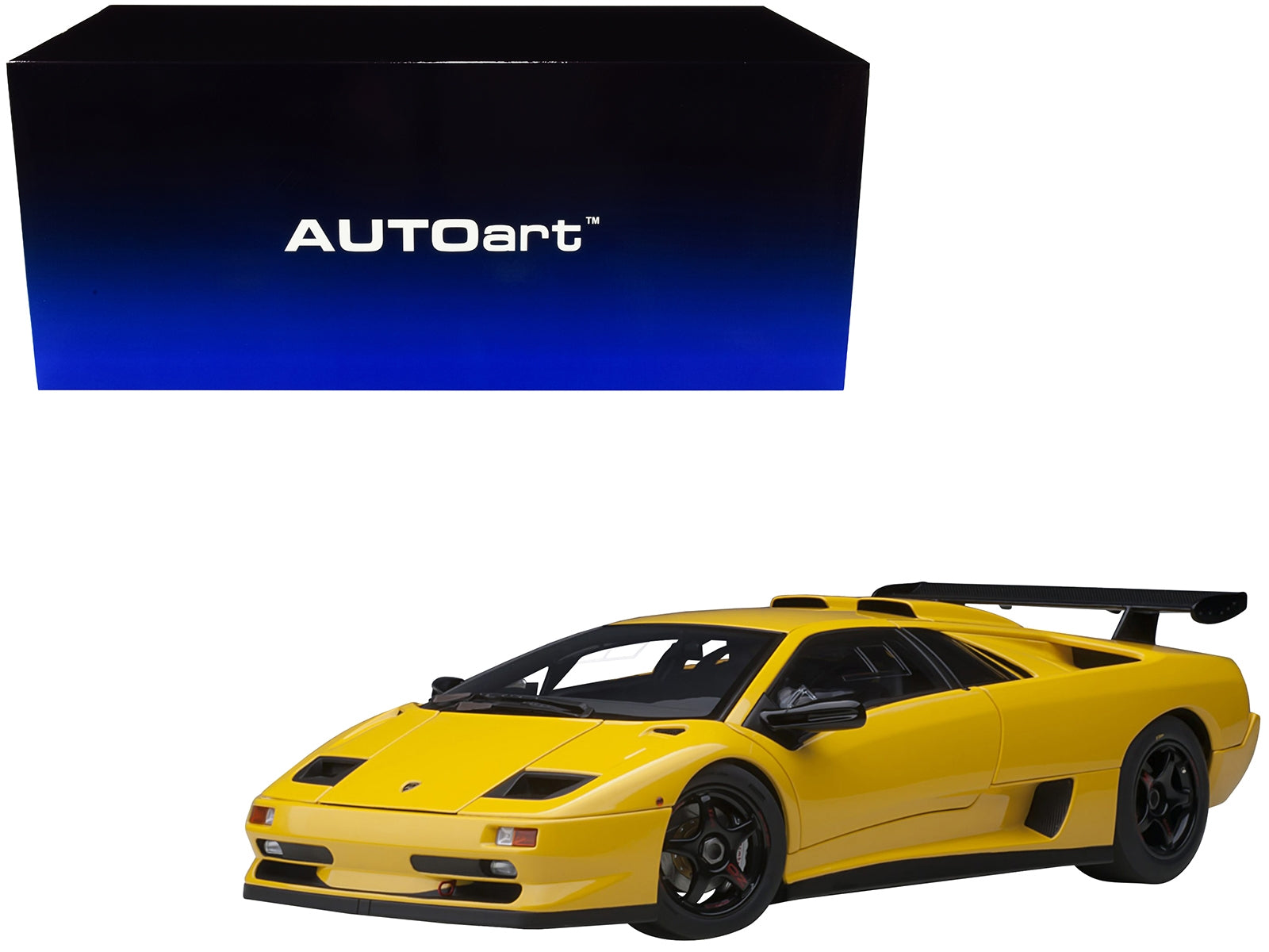 Lamborghini Diablo SV-R Superfly Yellow 1/18 Model Car by Autoart - Premium Lamborghini Models from Autoart - Just $363.59! Shop now at Rapidvehicles