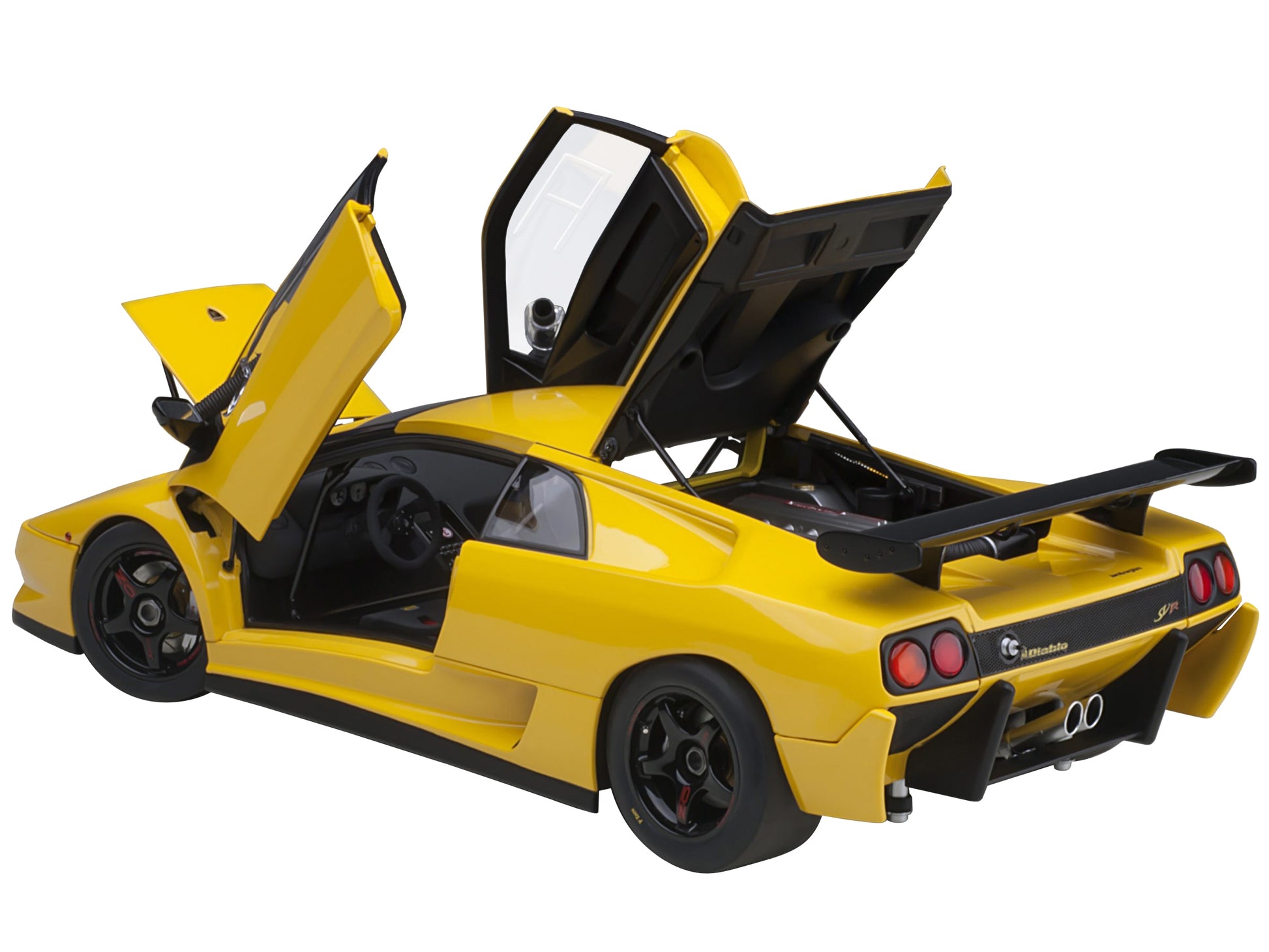 Lamborghini Diablo SV-R Superfly Yellow 1/18 Model Car by Autoart - Premium Lamborghini Models from Autoart - Just $363.59! Shop now at Rapidvehicles